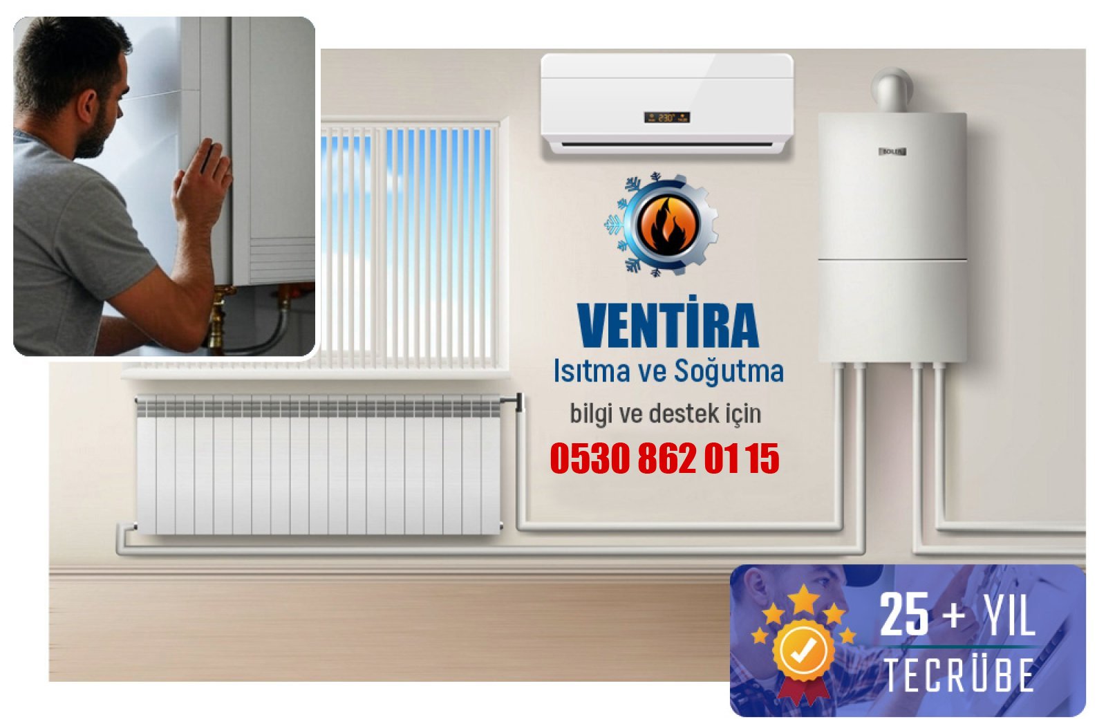 VENTİRA- Klima, Kombi, Servis ve Tamiri - ANKARA